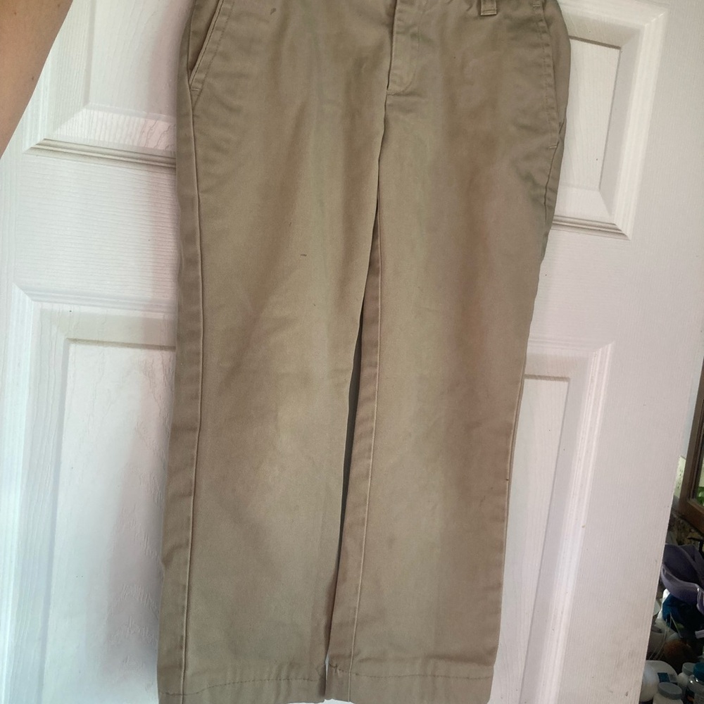 Lands' End Girls Khaki pants School Uniform